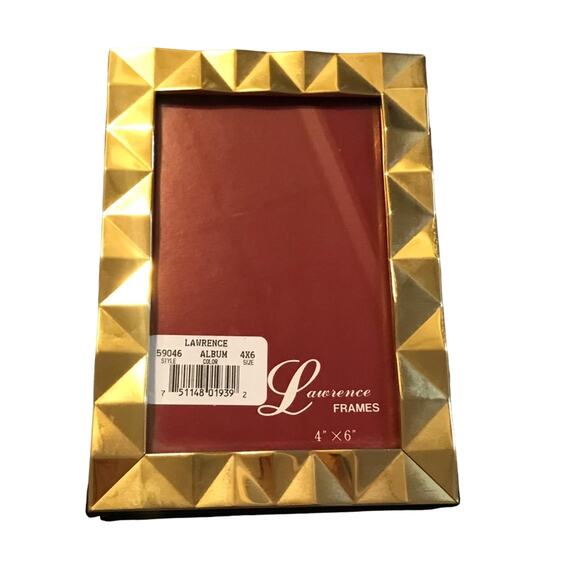 Gold & Black Elegant 4x6 Photo Album 72 Photos - Picture 1 of 7